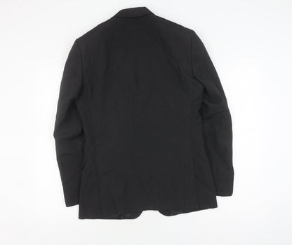 Mens UK Size 36 Unknown Regular Black Suit Jacket