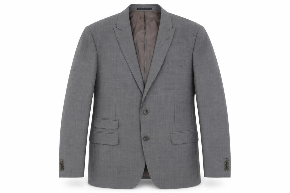 Mens UK Size 42 Fellini Regular Grey Suit Jacket