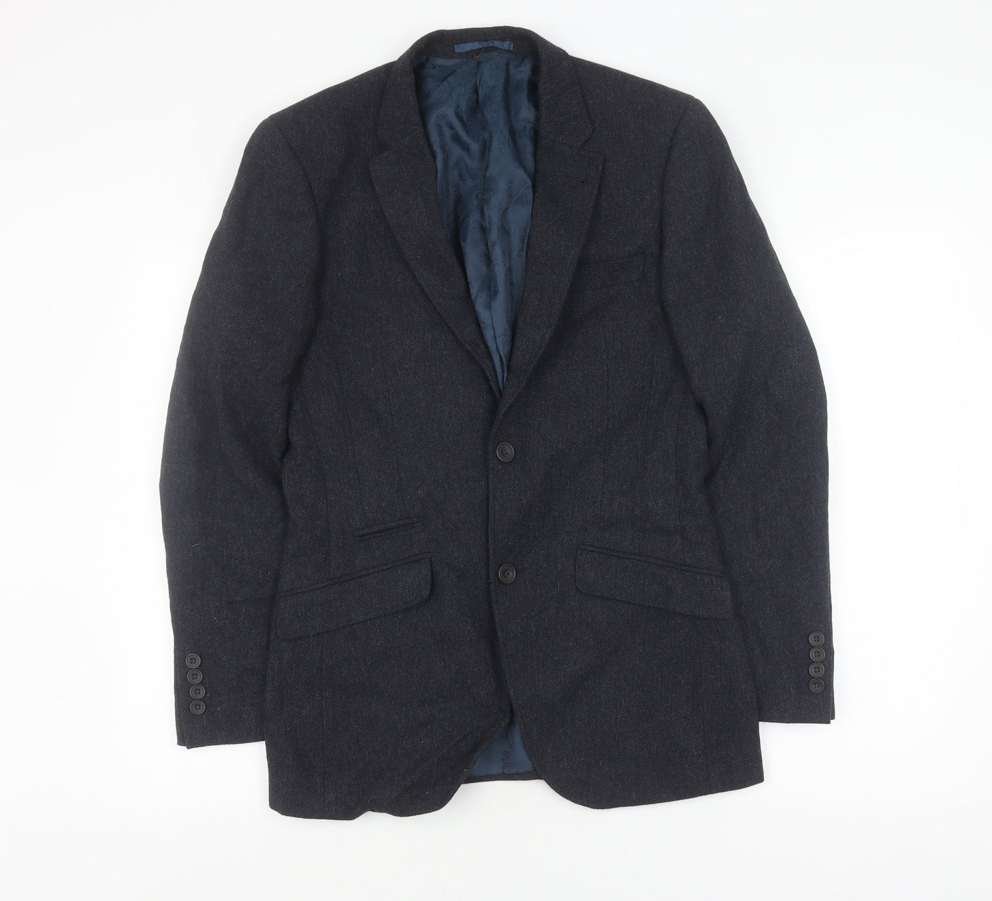 Mens UK Size 36 NEXT Regular Blue Suit Jacket