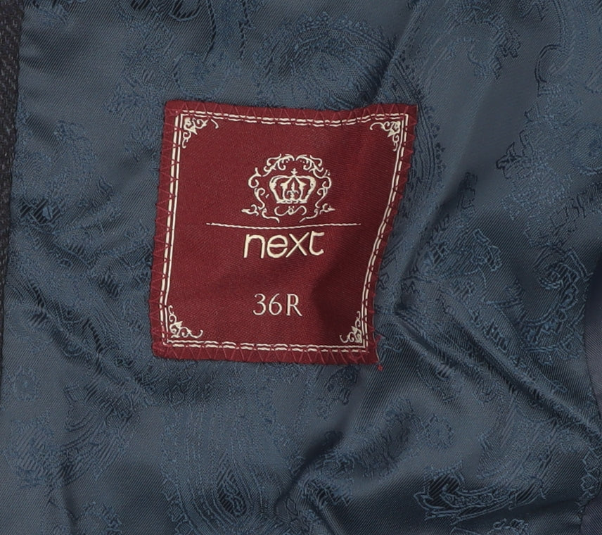 Mens UK Size 36 NEXT Regular Blue Suit Jacket