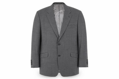 Jonathon Charles Men's Grey Wool Suit Jacket 48L