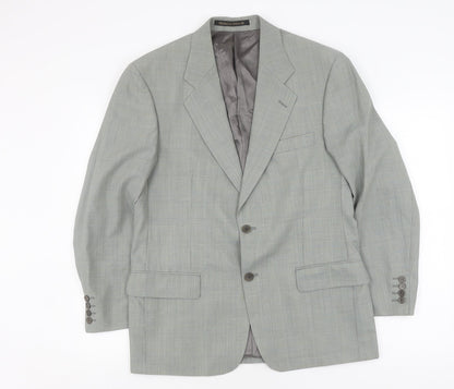Mens UK Size 38 Marks and Spencer Regular Green Suit Jacket