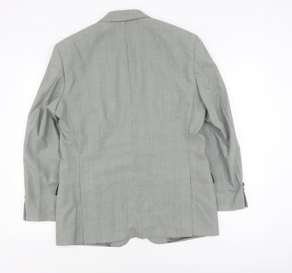 Mens UK Size 38 Marks and Spencer Regular Green Suit Jacket