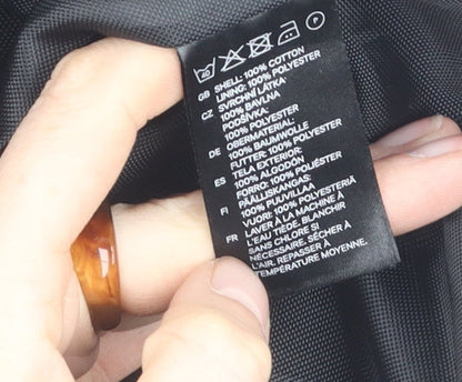 Mens UK Size 40 H&M Black Basic Jacket