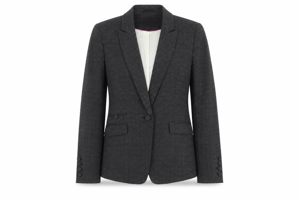 Womens UK Size 12 NEXT Regular Grey Blazer