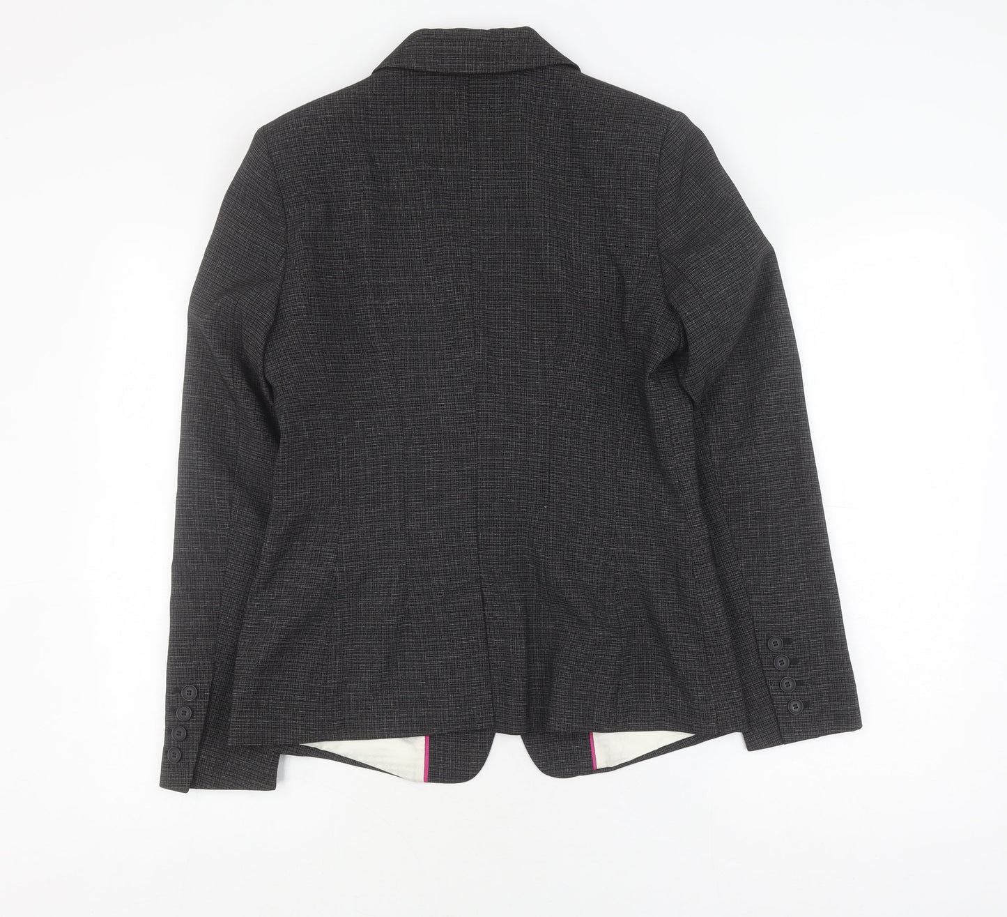 Next Women Grey Suit Jacket Size 12 Blazer Business