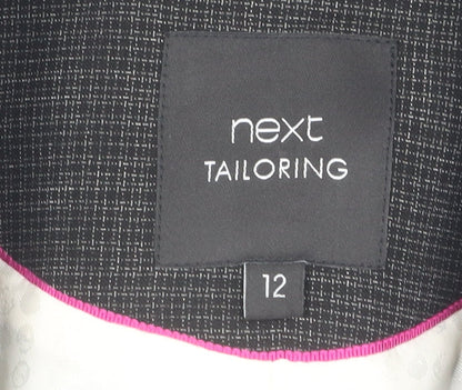 Next Women Grey Suit Jacket Size 12 Blazer Business