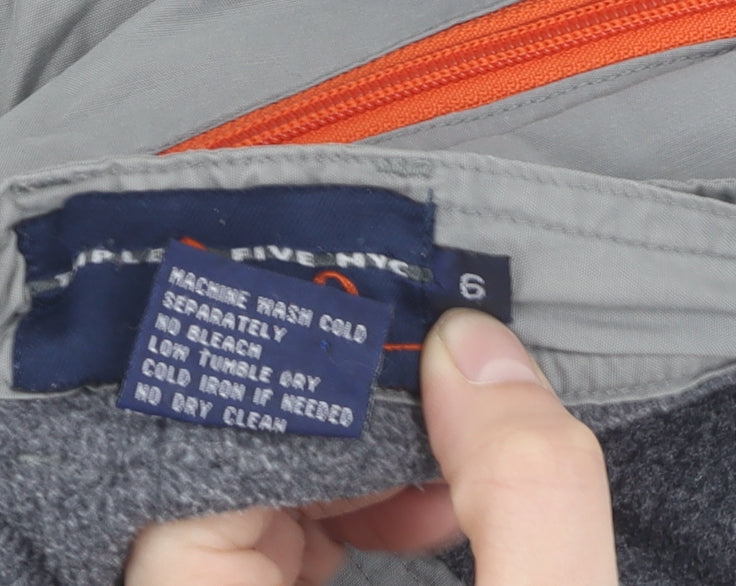 Triple Five Soul Men's Grey Jogger Trousers Size 6