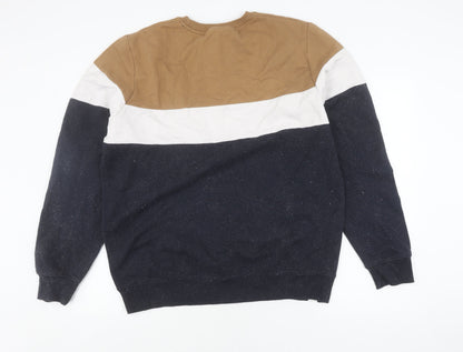 Threadbare Men’s Multicoloured 2XL Pullover Sweatshirt