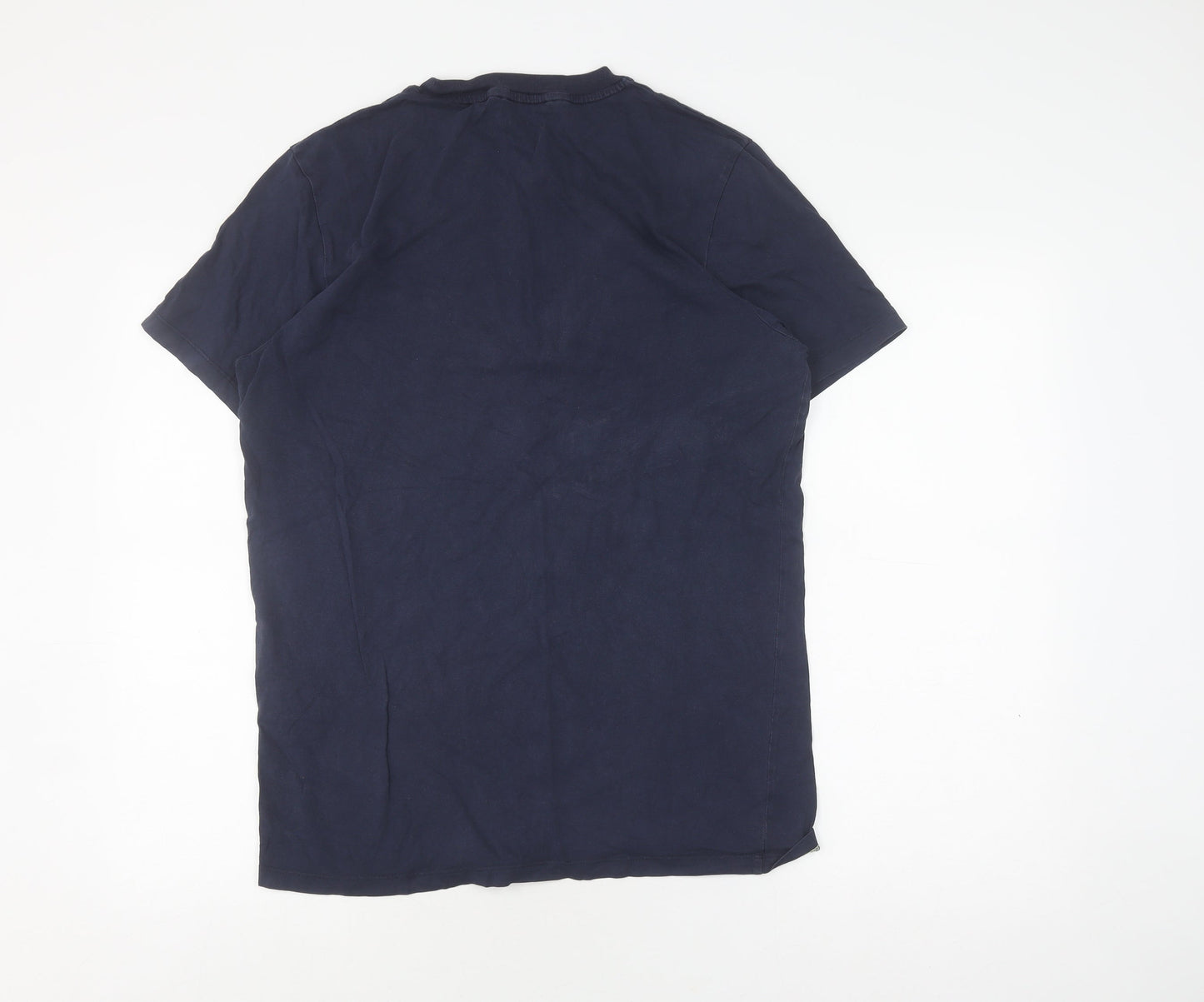 Mens UK Size L JACK & JONES Blue  T-Shirt