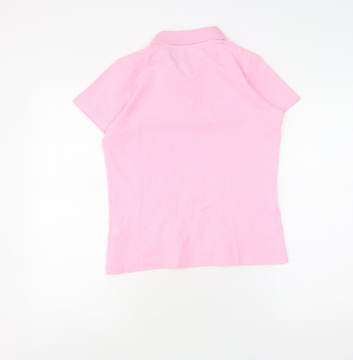 Tommy Hilfiger Pink Polo Shirt for Unisex Kids