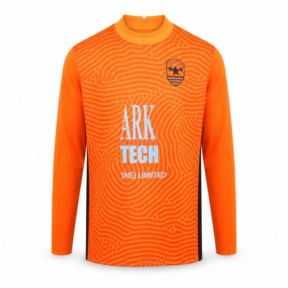 Mens UK Size M Nike Orange Football Gym & Training T-Shirt