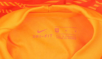 Nike Men's Orange Dri-FIT Jersey, M, Athletic Sportswear