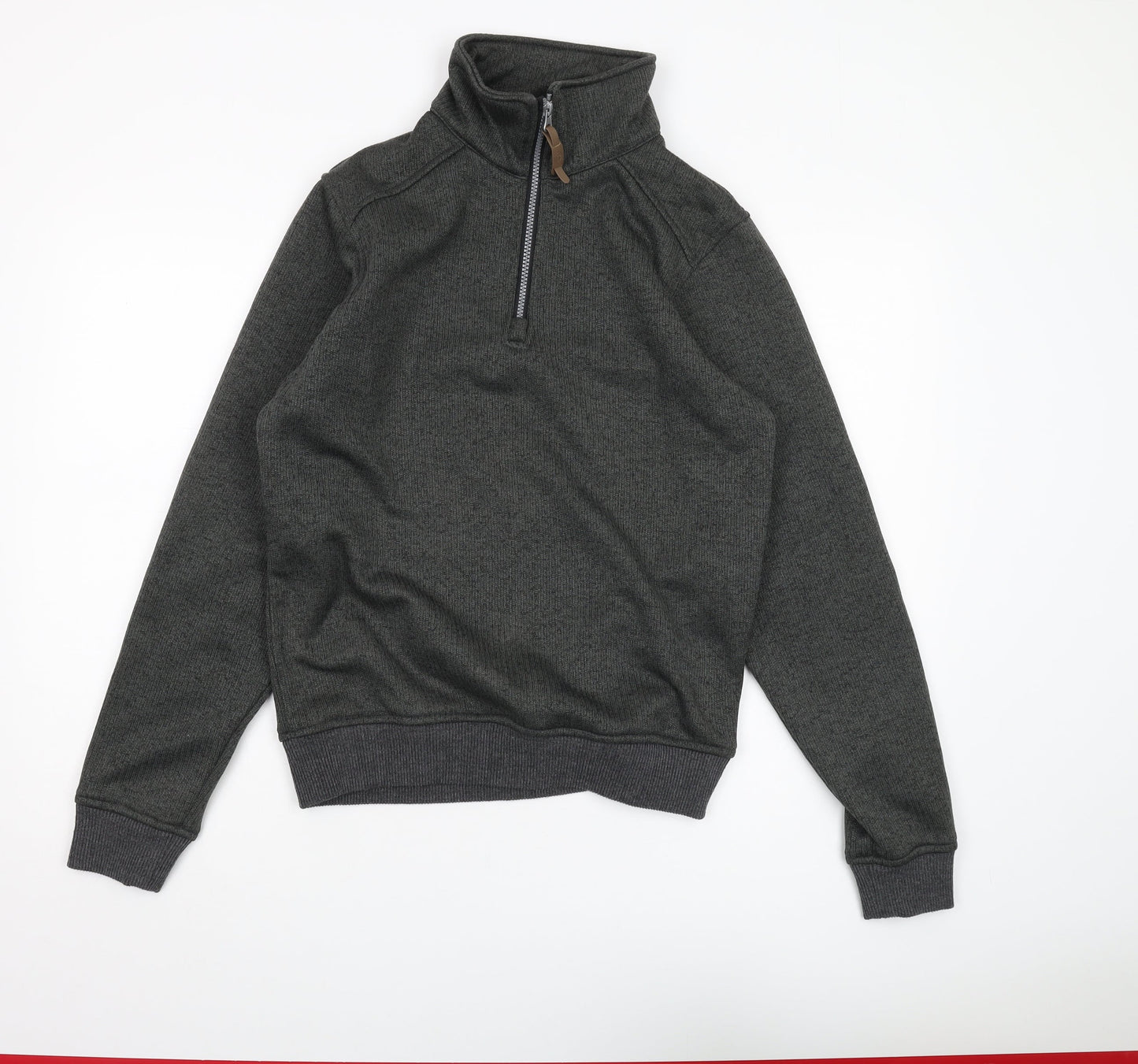 TuffStuff Men's Grey 1/4 Zip Sweatshirt Size S