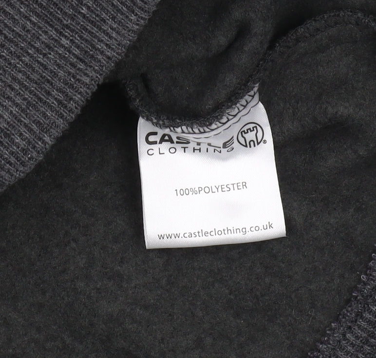 TuffStuff Men's Grey 1/4 Zip Sweatshirt Size S