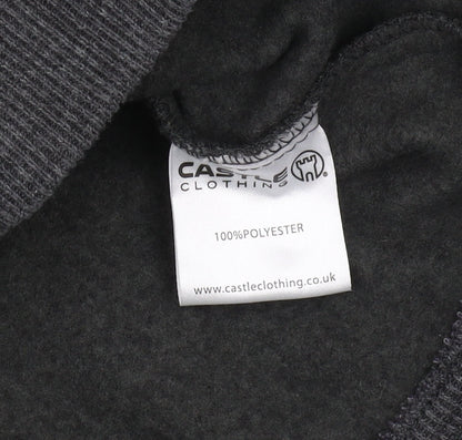 TuffStuff Men's Grey 1/4 Zip Sweatshirt Size S