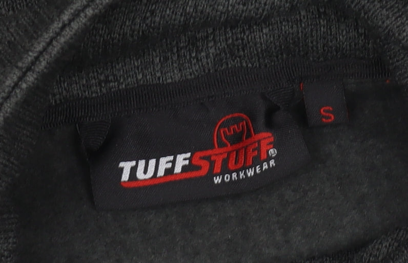 TuffStuff Men's Grey 1/4 Zip Sweatshirt Size S