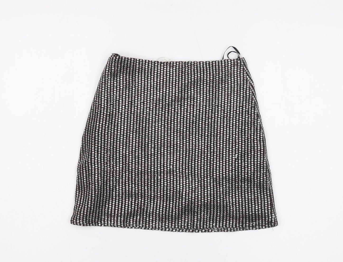 MNG Women's Black XS Knit Pencil Skirt