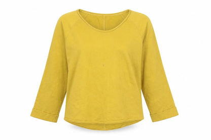Womens UK Size S Marks and Spencer Yellow  T-Shirt