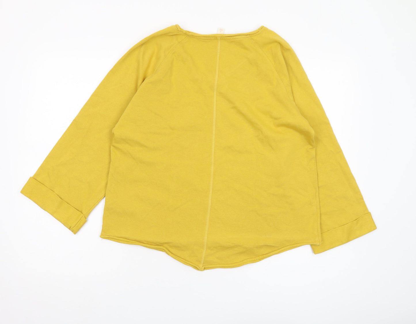 Womens UK Size S Marks and Spencer Yellow  T-Shirt