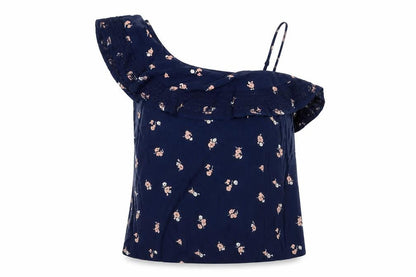 Womens UK Size S Abercrombie & Fitch Blue Camisole Blouse