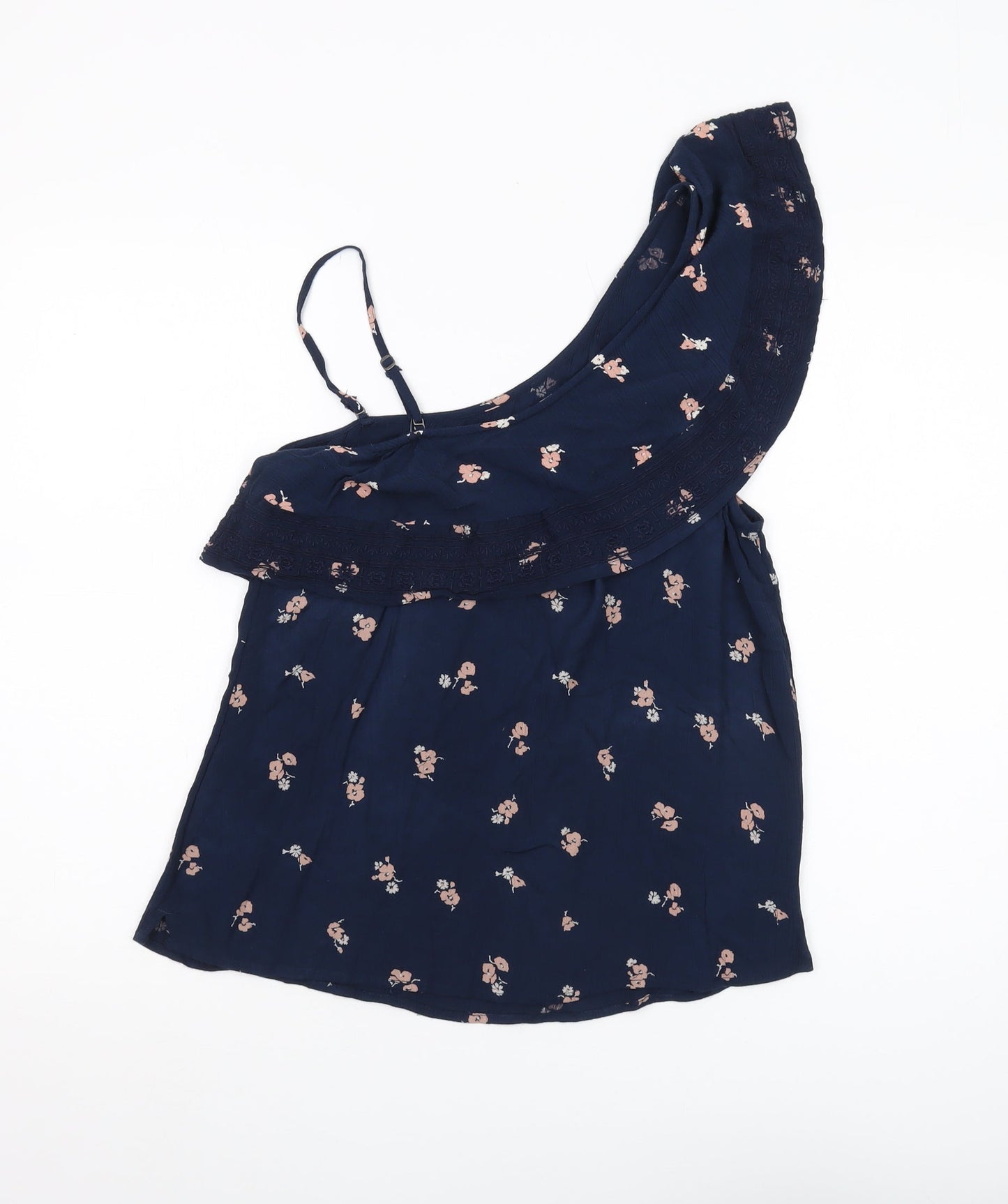 Abercrombie & Fitch Women's Blue Floral Camisole S