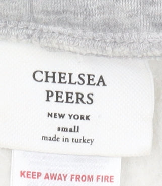Mens UK Size S Chelsea Peers Regular Fit Jogger Grey Trousers