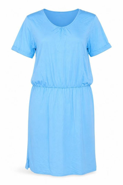 Cotton Traders Women's Blue Knee Length Dress Size 14
