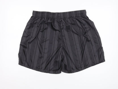 Sondico Men’s Black 2XL Athletic Shorts, Elastic Waist