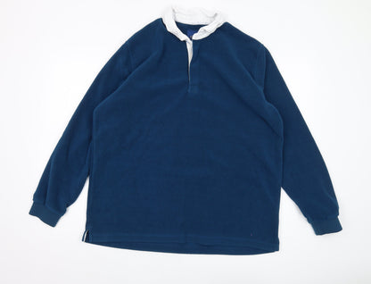 Mens UK Size L Cotton Traders Blue  Sweatshirt