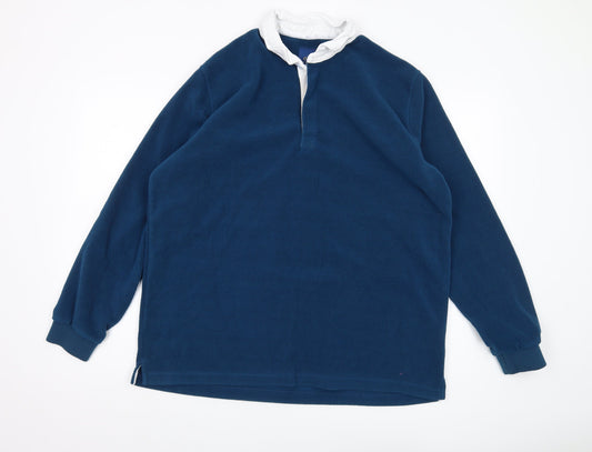 Mens UK Size L Cotton Traders Blue  Sweatshirt