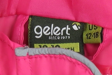 Gelert Pink Unisex Baby Rain Snowsuit 18 Months