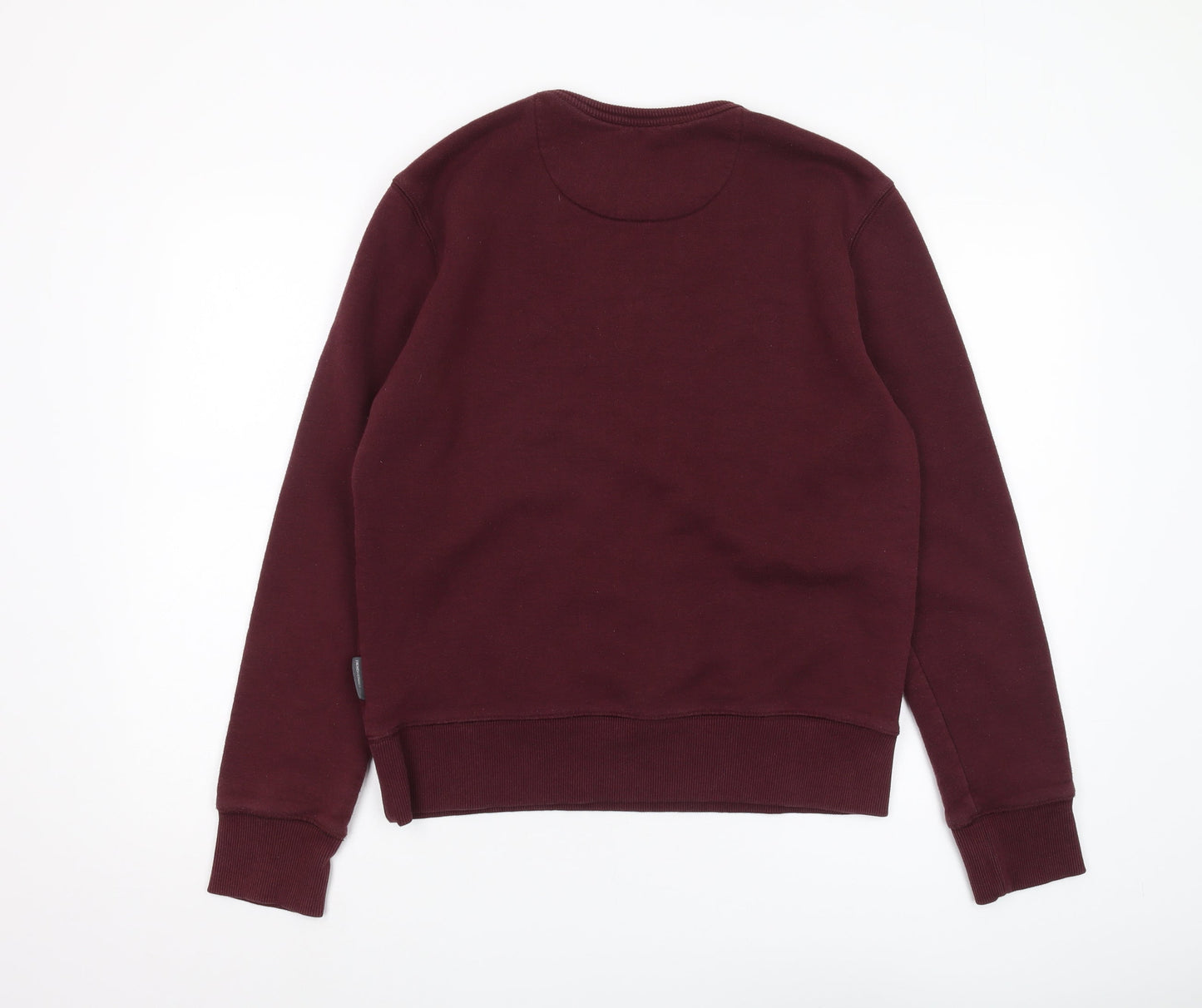 Mens UK Size M French Connection Red Pullover Sweatshirt