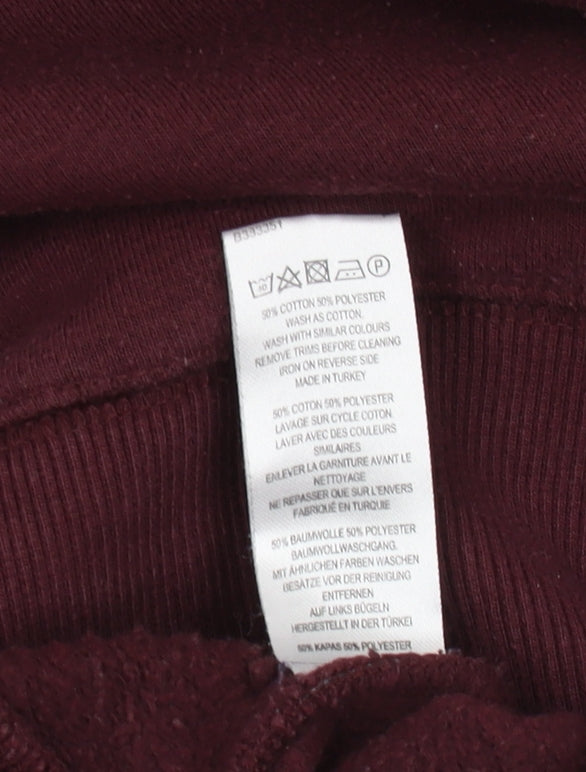 Mens UK Size M French Connection Red Pullover Sweatshirt