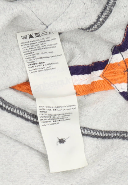 Superdry Men's Grey Henley Sweatshirt Size L