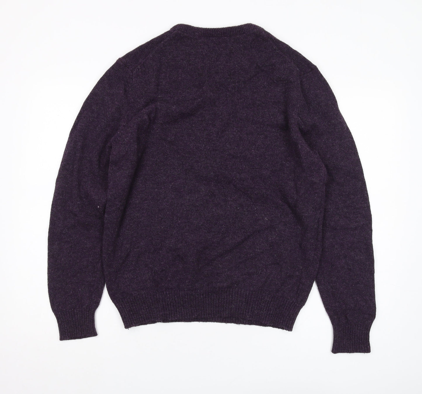Debenhams Men's Purple Pullover Jumper Size M