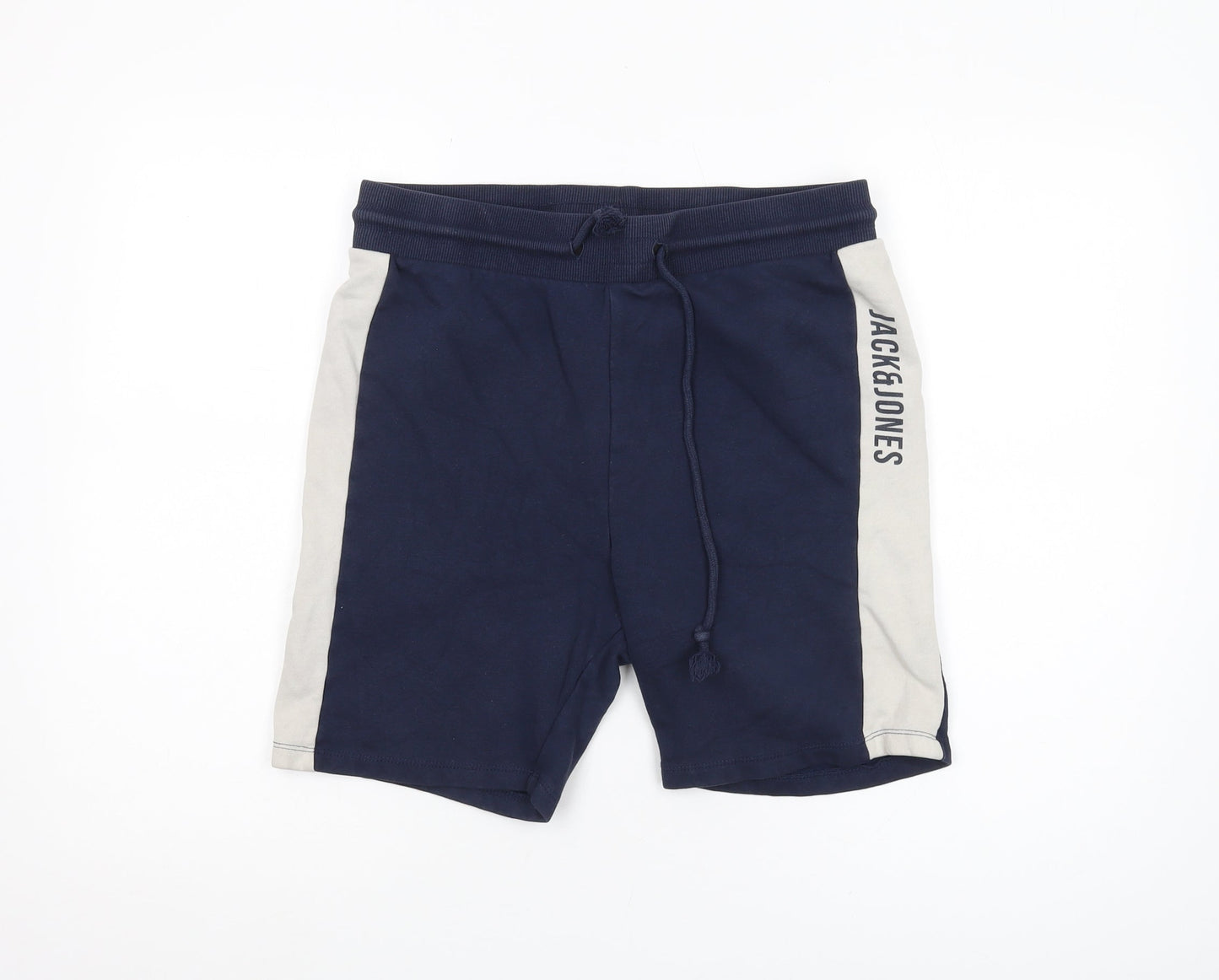 Jack & Jones Men's Blue Sweat Shorts, Size S, Casual Style