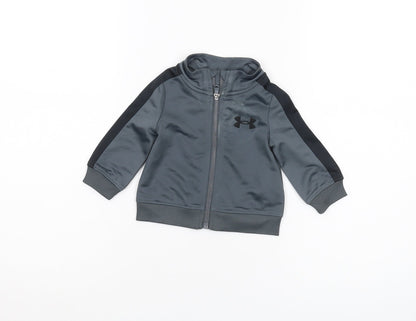 Under Armour Grey Baby Jacket Unisex 0-3 Months