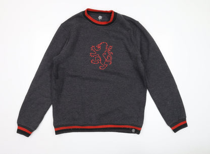 Castore Men's Grey Crew Neck Sweatshirt L