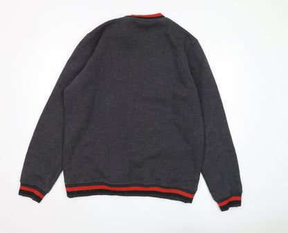 Castore Men's Grey Crew Neck Sweatshirt L