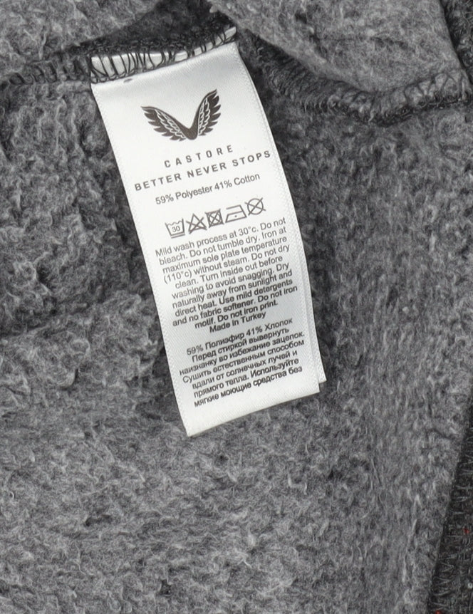 Castore Men's Grey Crew Neck Sweatshirt L
