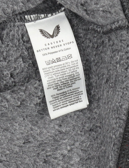 Castore Men's Grey Crew Neck Sweatshirt L