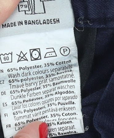 Portwest Men's Black Cargo Trousers 30 Regular Workwear