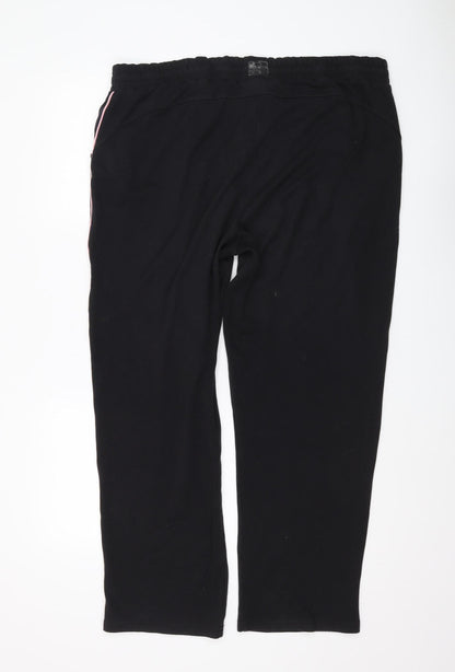 Lonsdale Women's Black Jogger Trousers Size 22