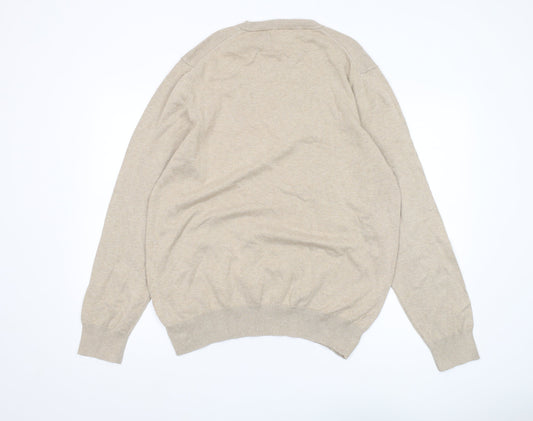 Marks and Spencer Men's Beige XL Pullover