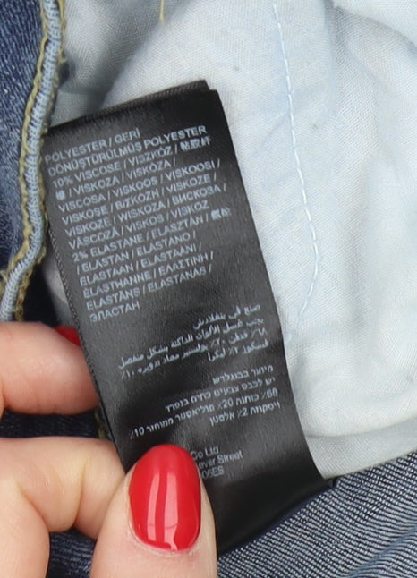 Jacamo Men's Blue Straight Jeans, Size 38XS, Regular Fit