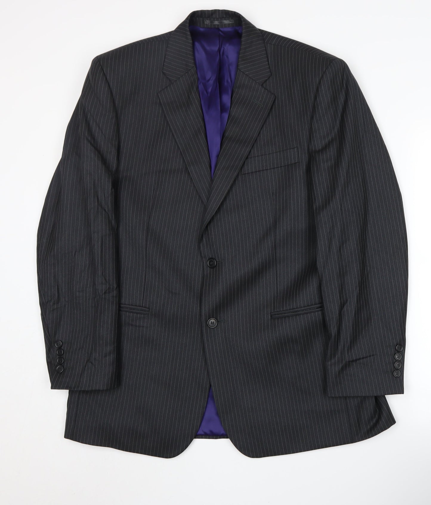 Mens UK Size 40 Berwin & Berwin Regular Black Suit Jacket