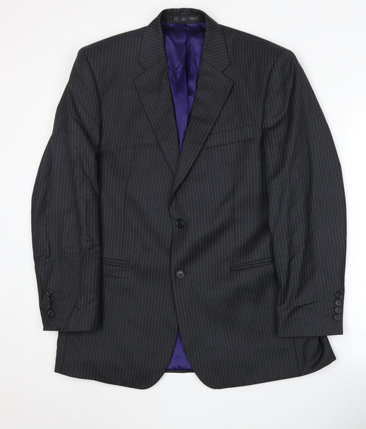 Mens UK Size 40 Berwin & Berwin Regular Black Suit Jacket