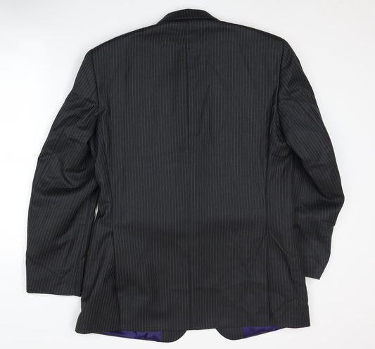 Mens UK Size 40 Berwin & Berwin Regular Black Suit Jacket