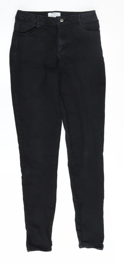 Dorothy Perkins Women's Black Skinny Jeans Size 12 Tall